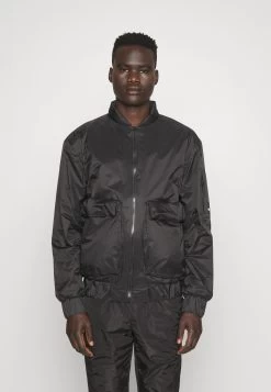 Rains Fuse Jacket Unisex - Bomber Jacket - Schwarz