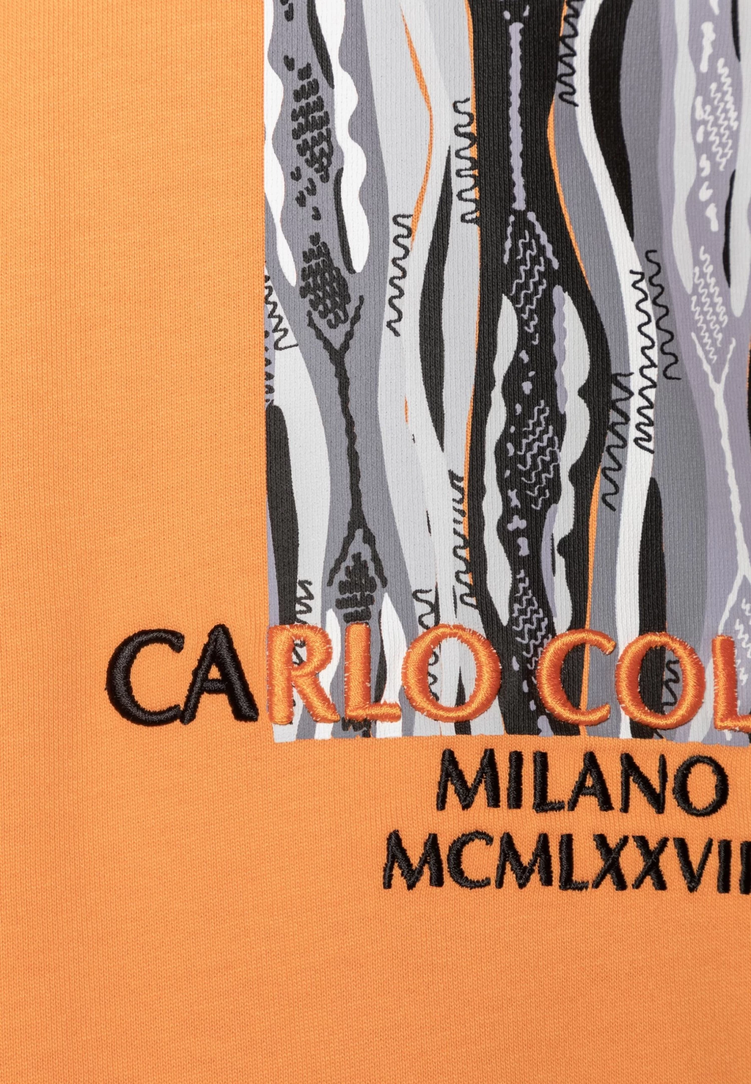 CARLO COLUCCI 64Zk Unisex - Print T-Shirt - Gelb - Image 5