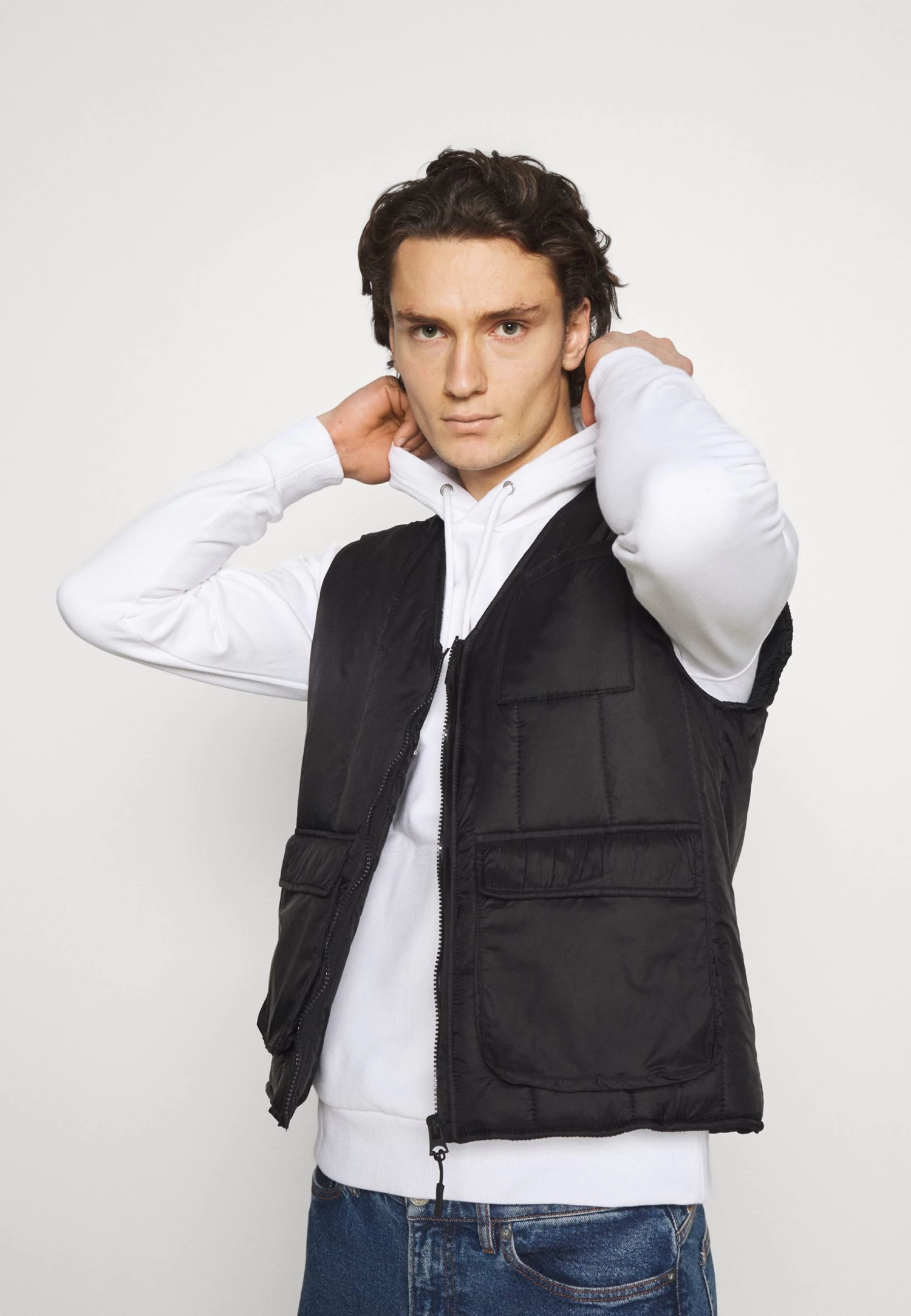 Calvin Klein Logo Hoodie - Hoodie - White - Image 4