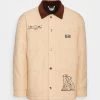 Obey Clothing Friendly Jacket Unisex - Light Jacket - Irish Cream