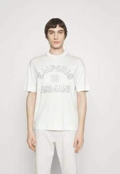 Emporio Armani Print T-Shirt - Bianco Caldo