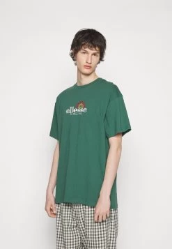 Ellesse Aestas - Print T-Shirt - Dark Green