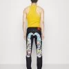 Evisu Ht, Graffiti Daruma Daicock Printed Jeans - Straight Leg Jeans - Indigo