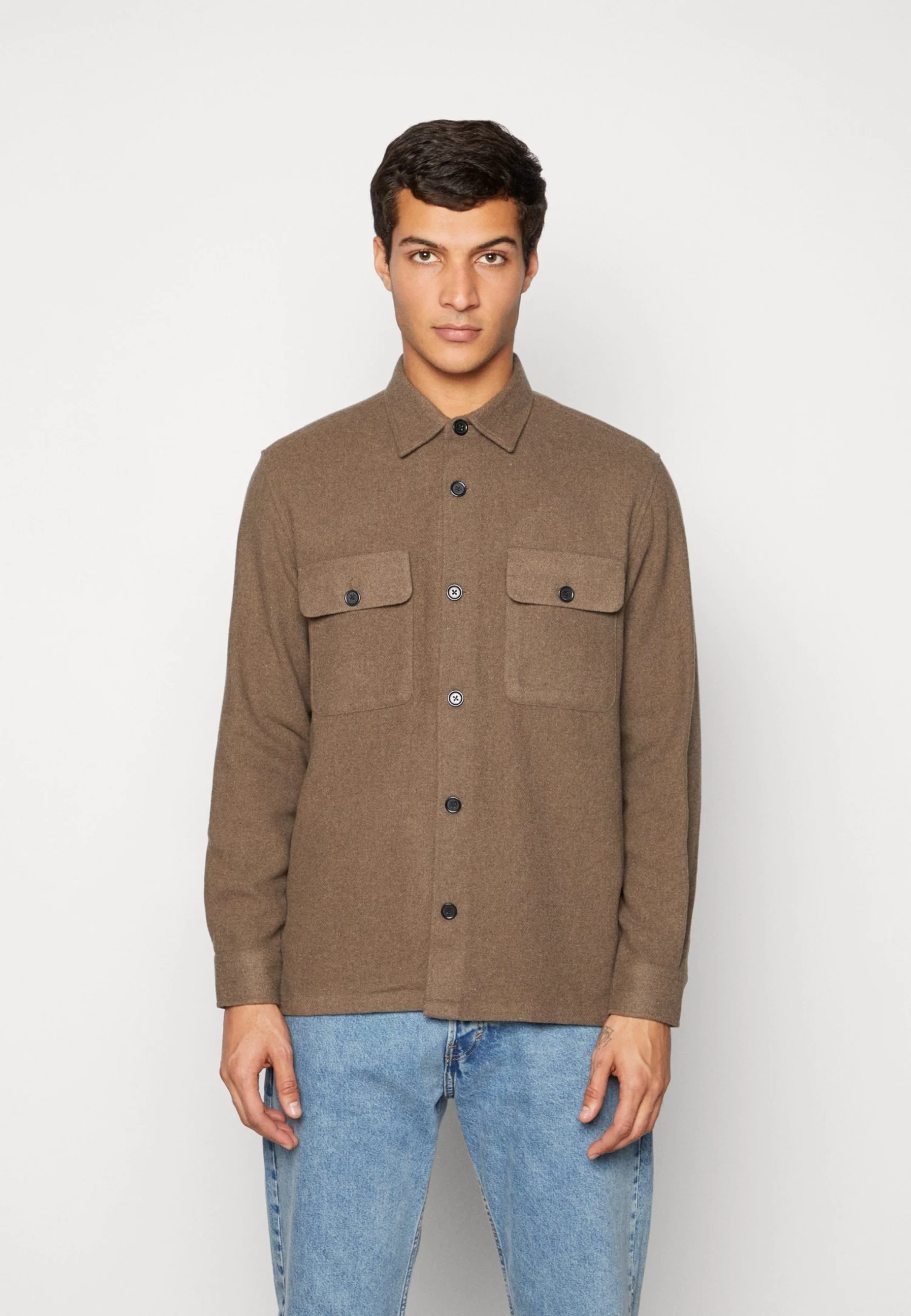 Mads Nørgaard Malte Solid - Summer Jacket - Beech