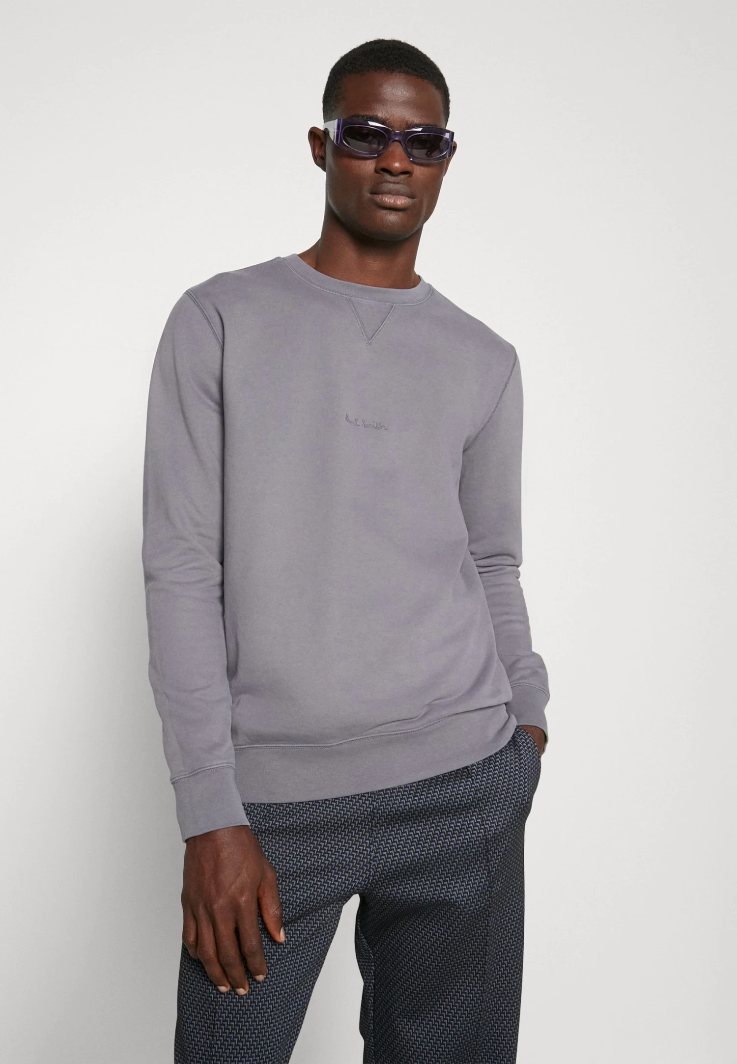 PAUL SMITH Sweatshirt - Greyish Blue - Image 6