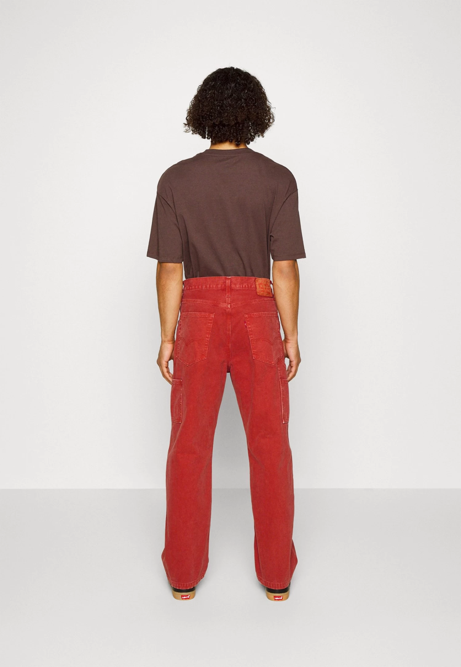 Stay Loose Carpenter - Straight Leg Jeans - Burnt Henna - Image 3