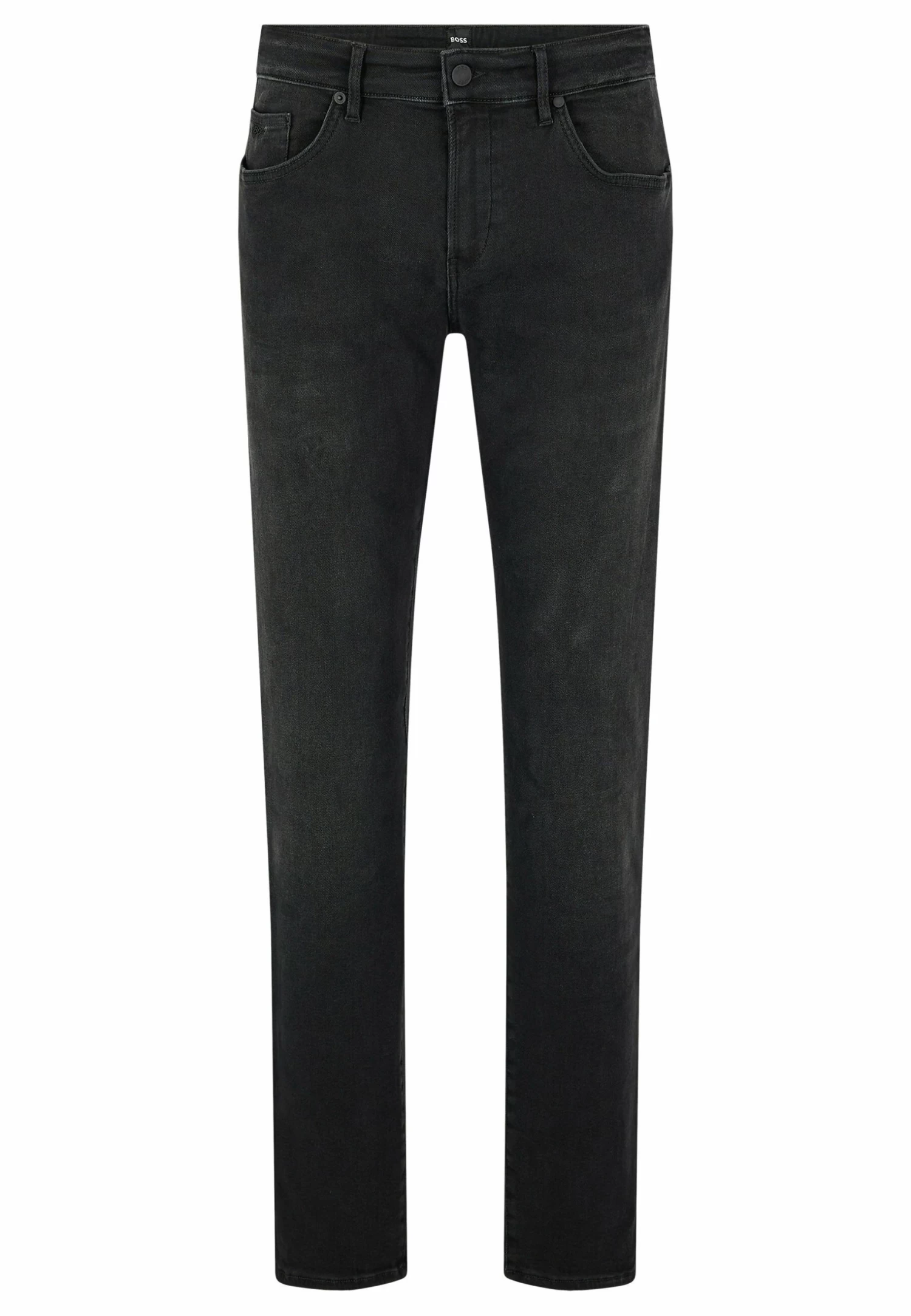 Boss Delaware - Straight Leg Jeans - Charcoal Five - Image 5