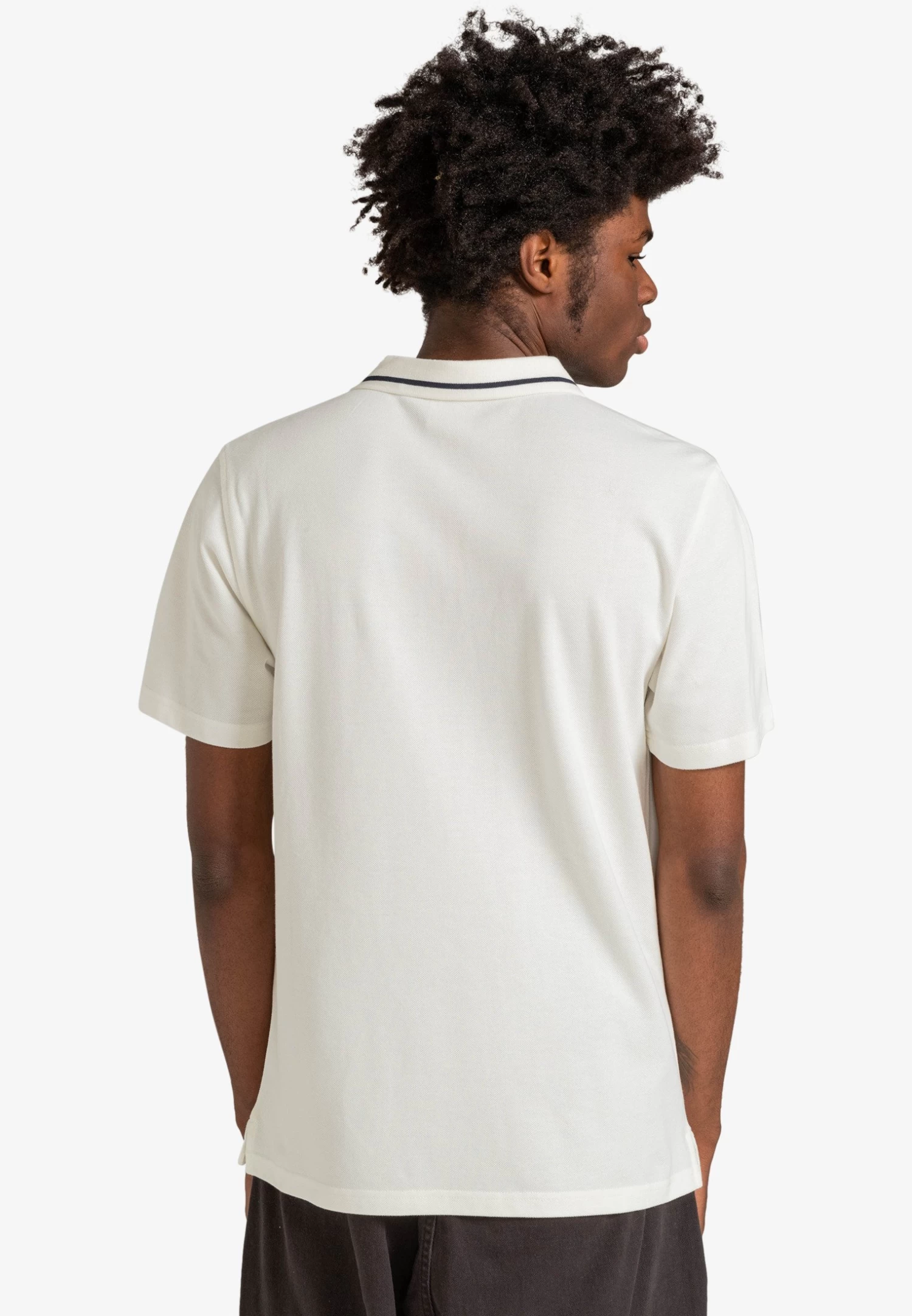 Element Myloh Manches Courtes- Polo Shirt - Off White - Image 3