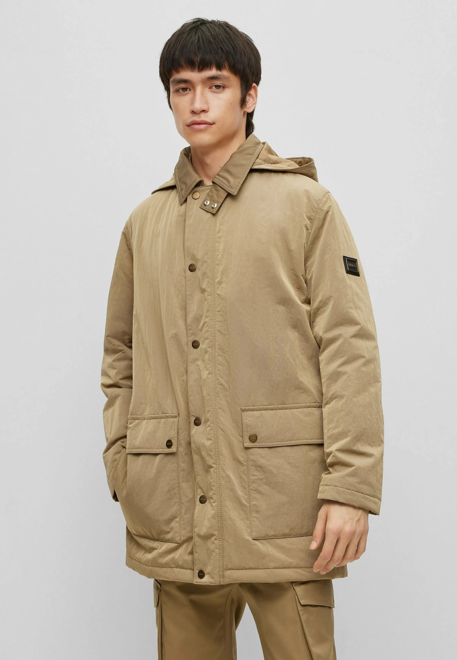 Hugo Marico2331 - Parka - Open Brown Two