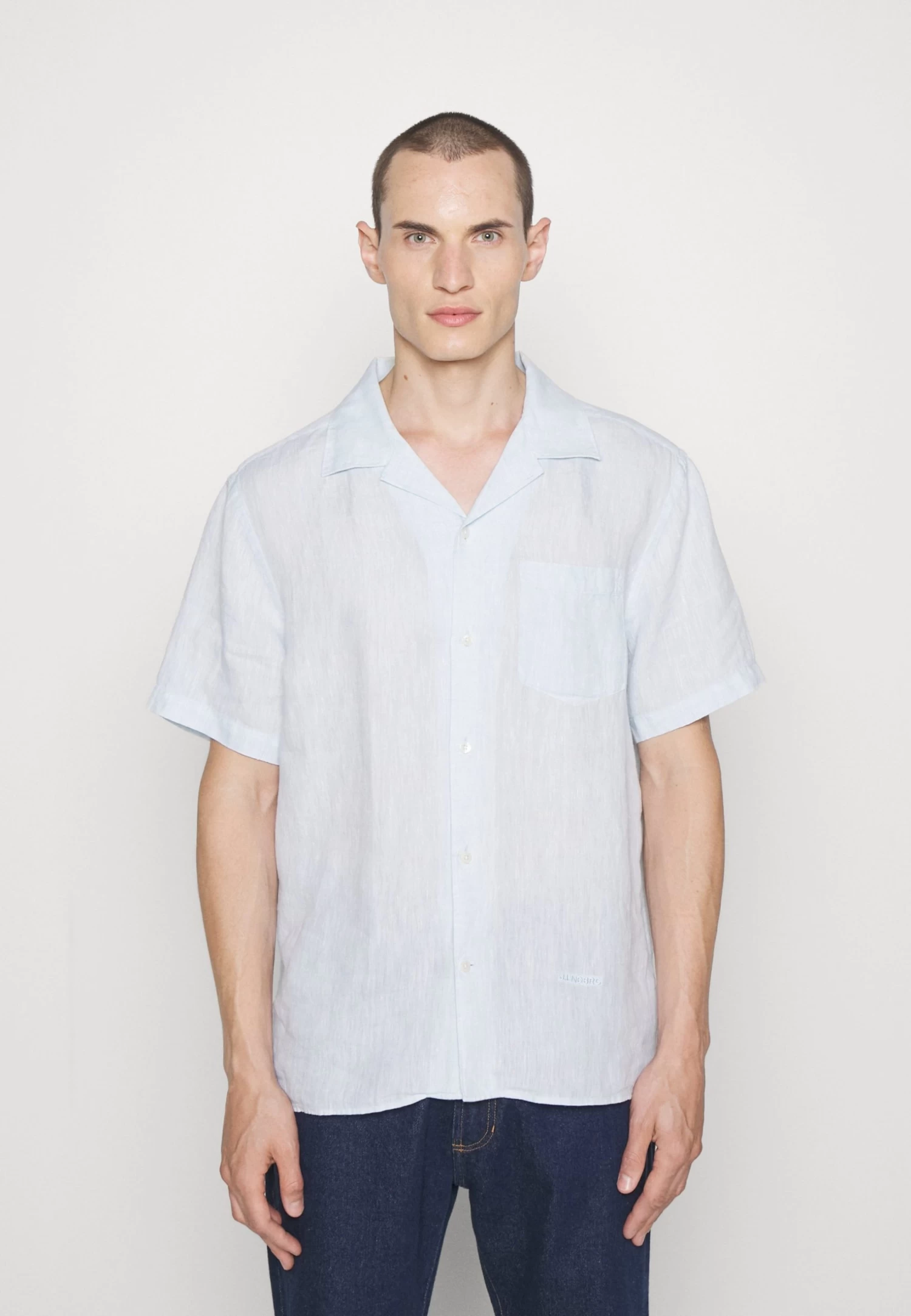 J.Lindeberg Melange Reg Shirt - Shirt - Dream Blue - Image 3