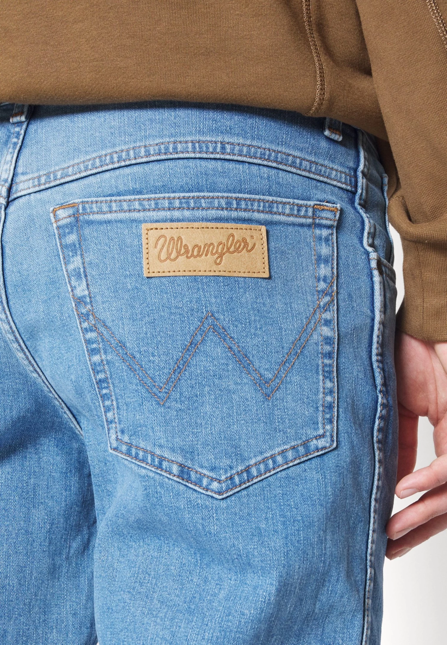 Wrangler Texas - Straight Leg Jeans - Friday Rock - Image 7
