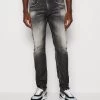 Replay Anbass Pants Aged - Slim Fit Jeans - Dark Grey