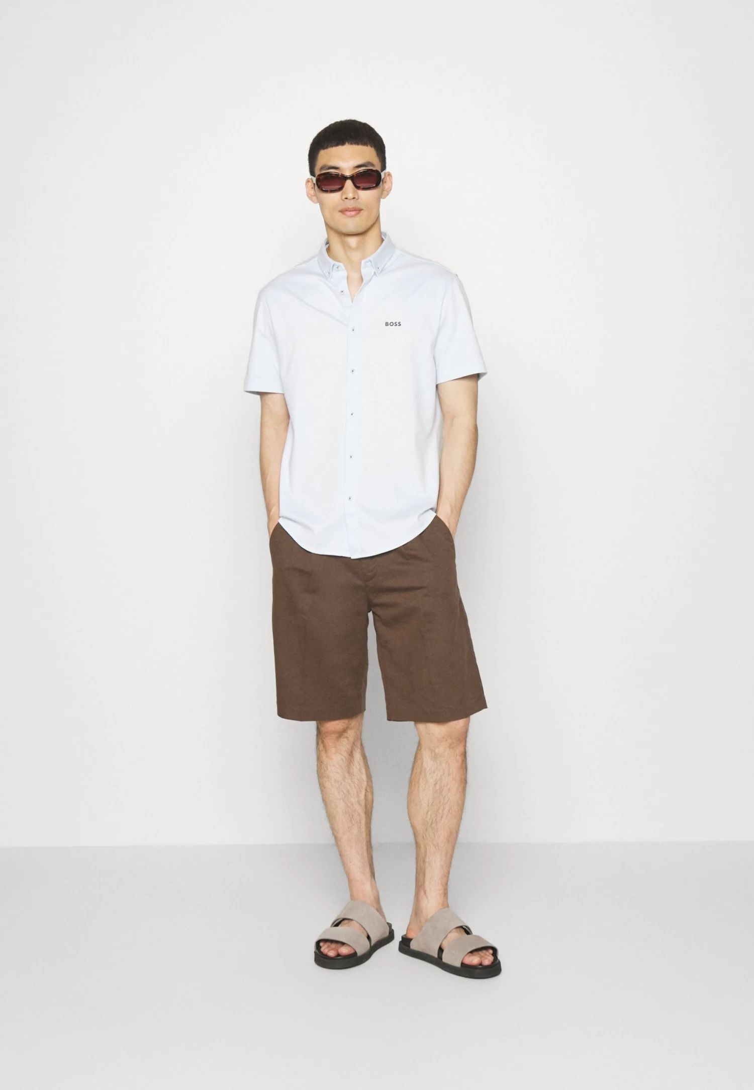 Boss Biadia - Shirt - Open Blue - Image 2