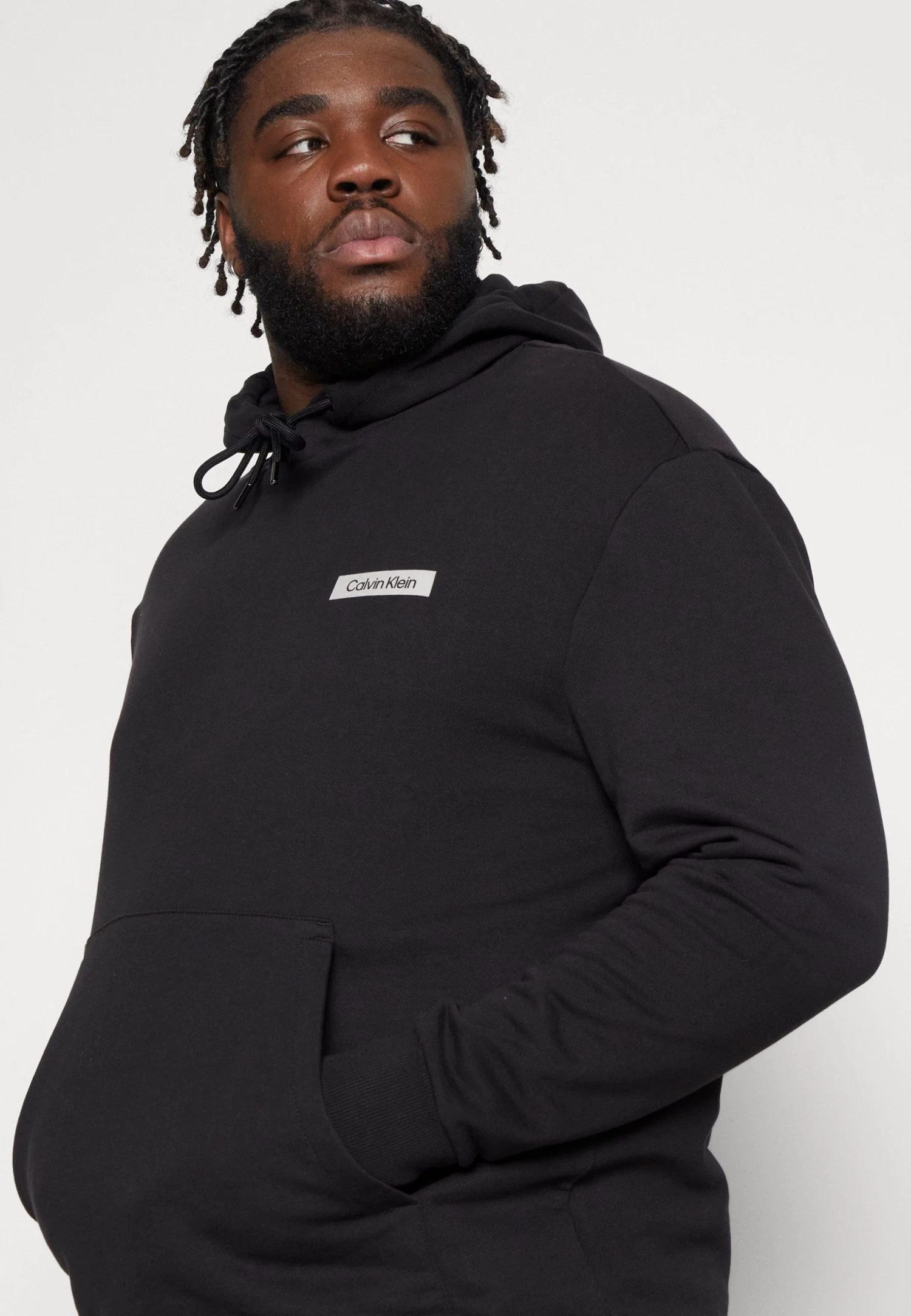 Calvin Klein Matte Back Logo Hoodie - Sweatshirt - Black - Image 4