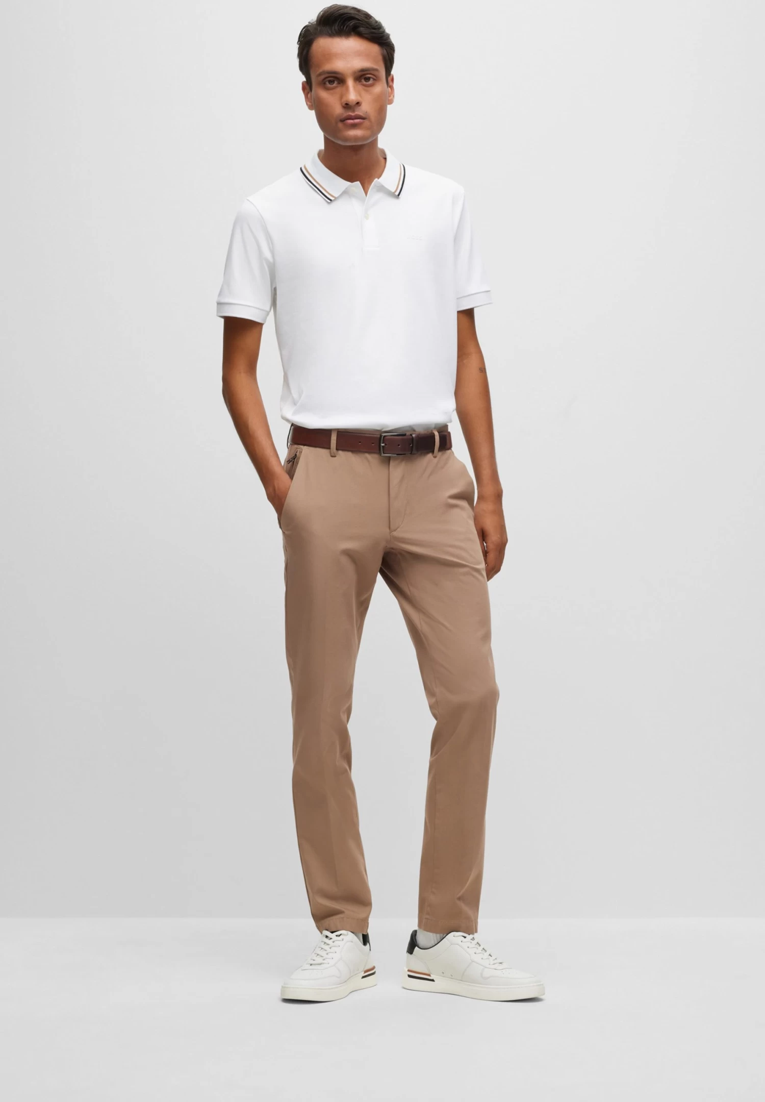 Boss Penrose 38 - Polo Shirt - White - Image 2