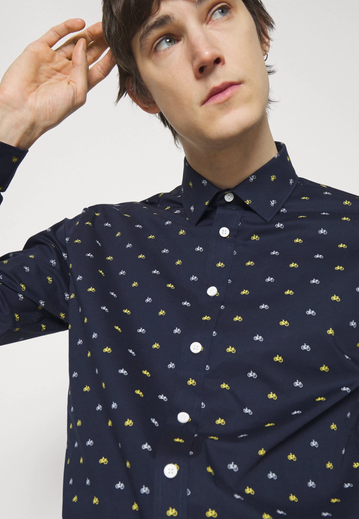 Lindbergh Bike Superflex Shirt- Shirt - Navy - Image 4