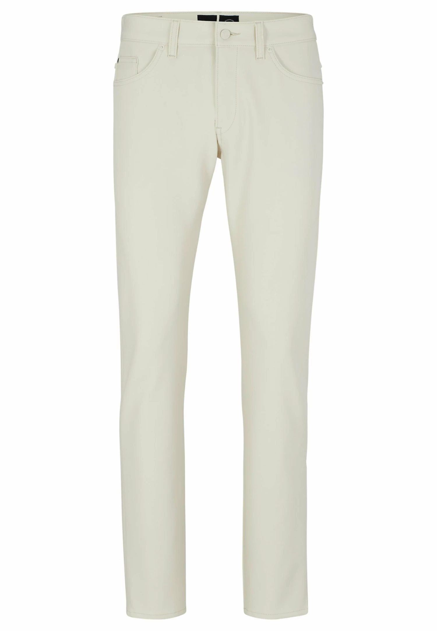 Boss P-Delaware3-1-20 - Straight Leg Jeans - Open White Eleven - Image 5