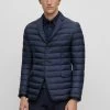 Boss P-Hanry-Pad - Down Jacket - Dark Blue Five