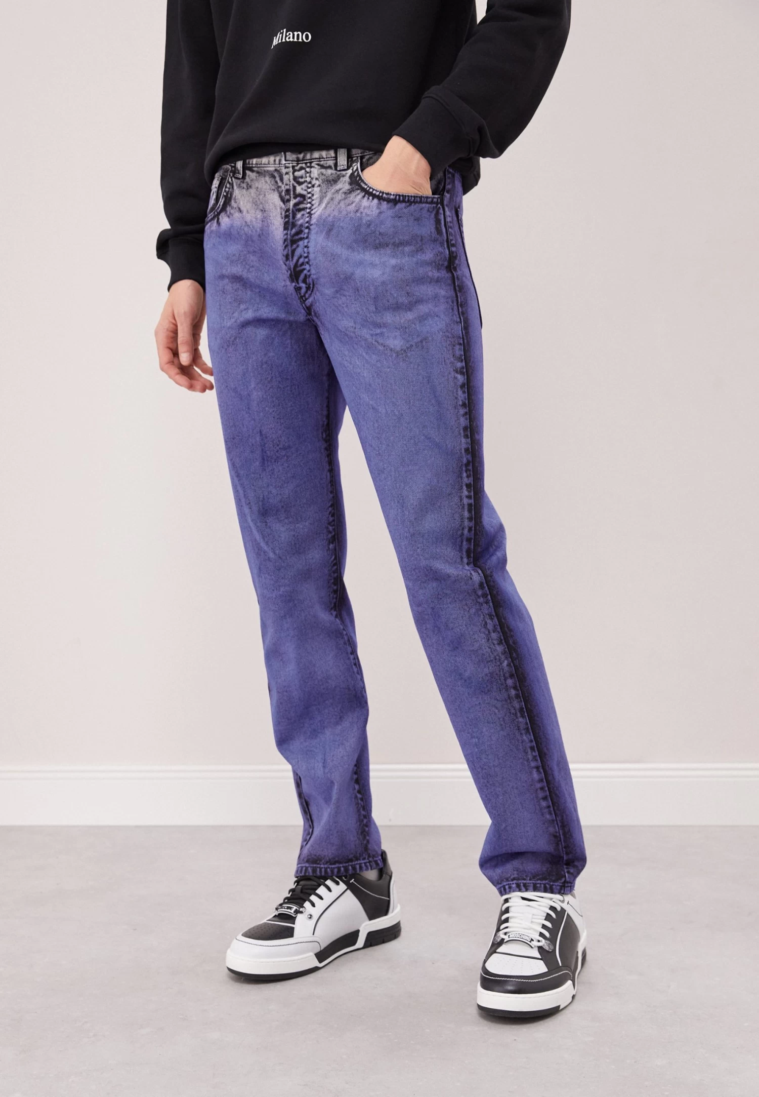 MOSCHINO Trousers - Slim Fit Jeans - Fantasy Blue