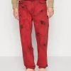 Hugo Straight Leg Jeans - Bright Red