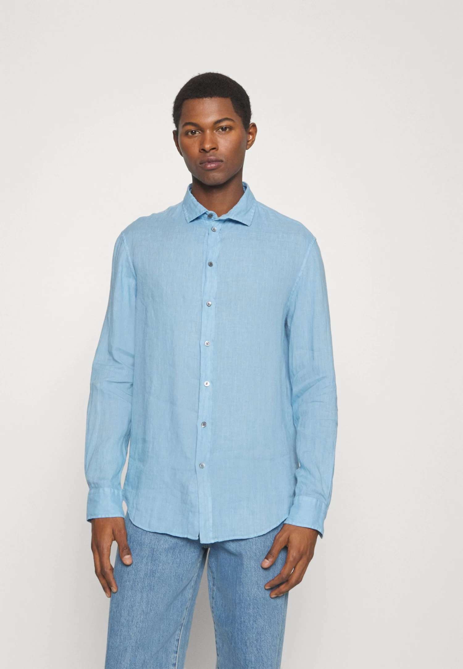 Emporio Armani Shirt - Shirt - Azzurro Polvere