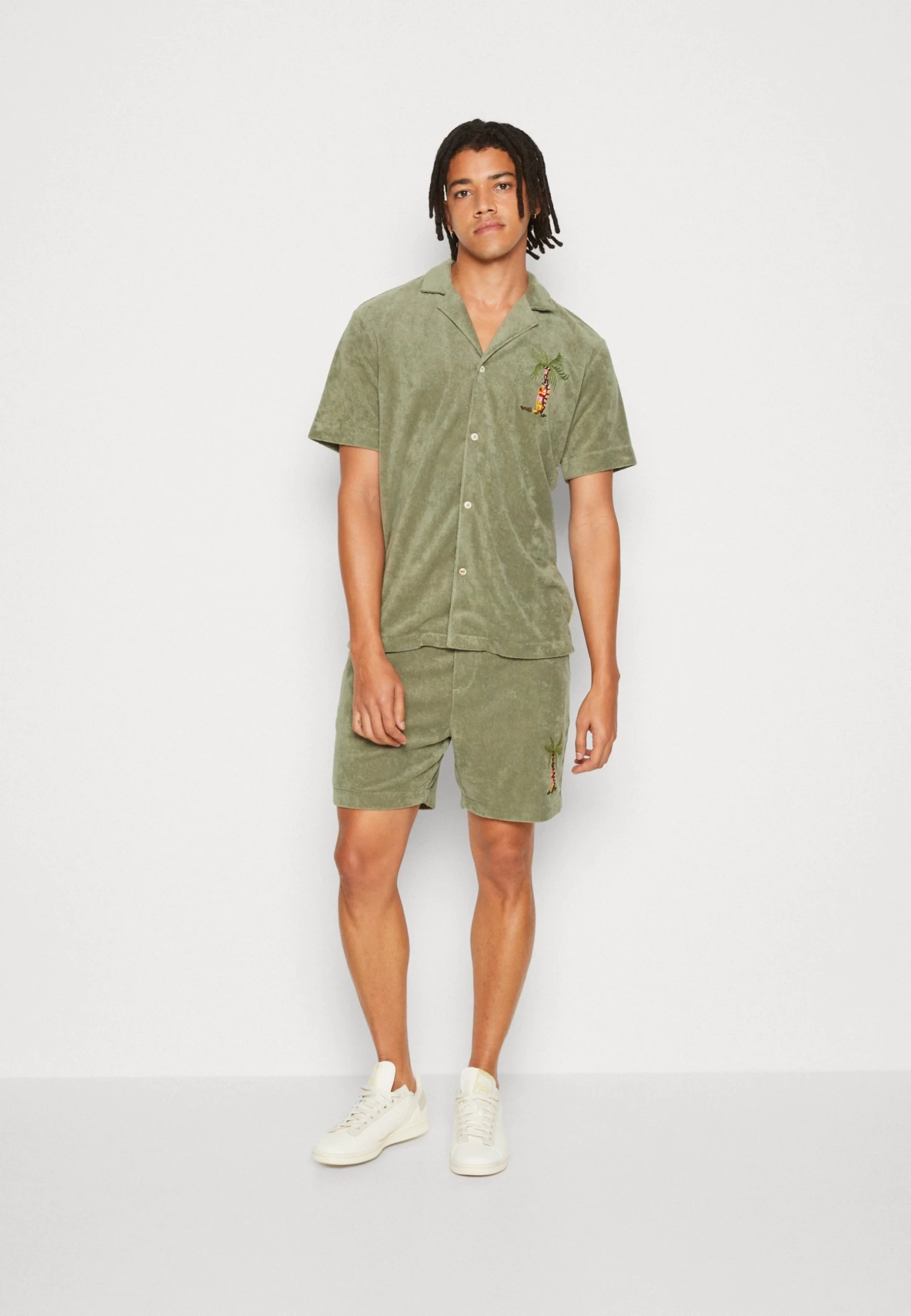 Scotch & Soda Toweling Shirt - Shirt - Army - Image 2
