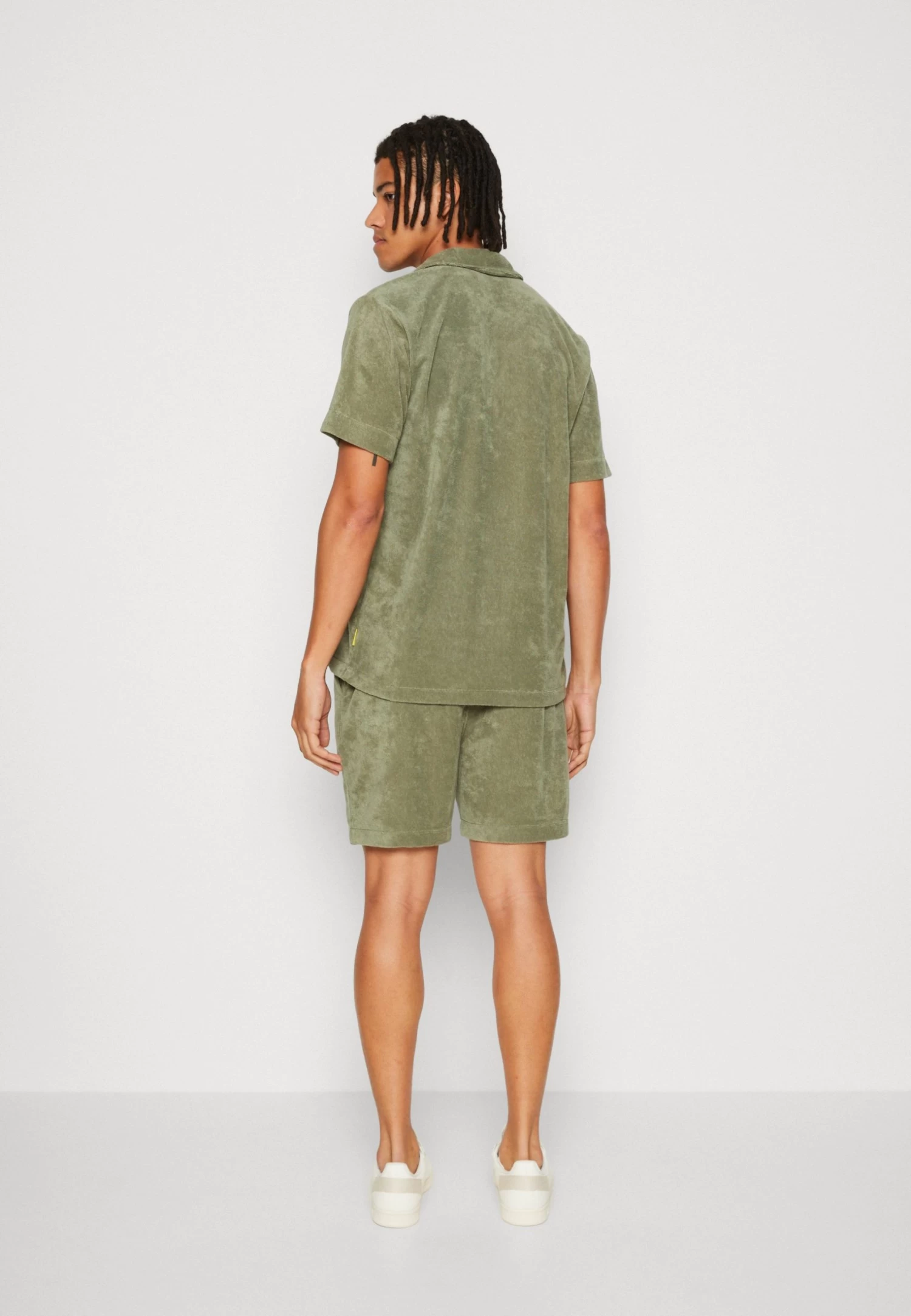 Scotch & Soda Toweling Shirt - Shirt - Army - Image 3