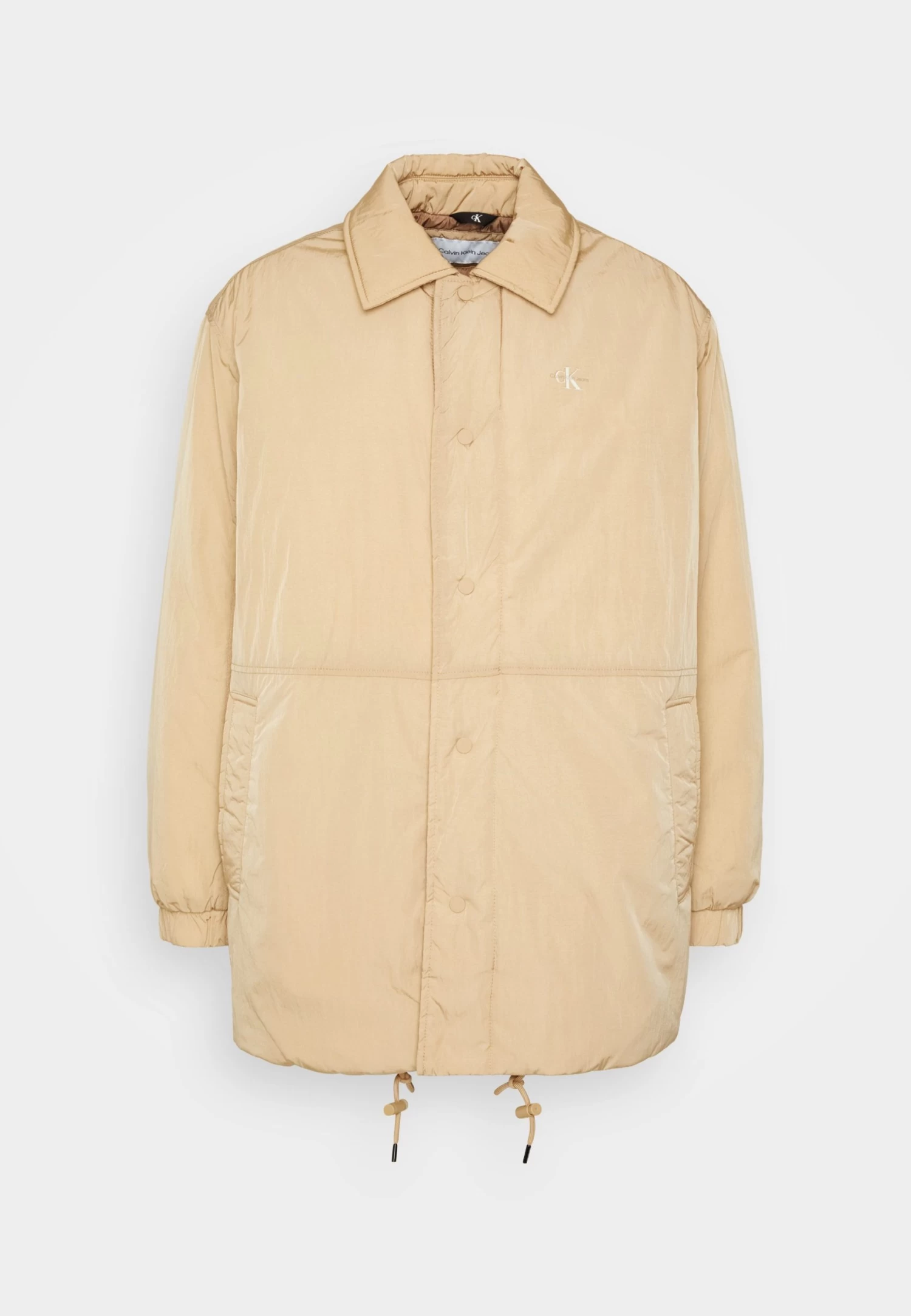 Calvin Klein Jeans Archival Monologo Coach Jacket - Parka - Travertine - Image 5