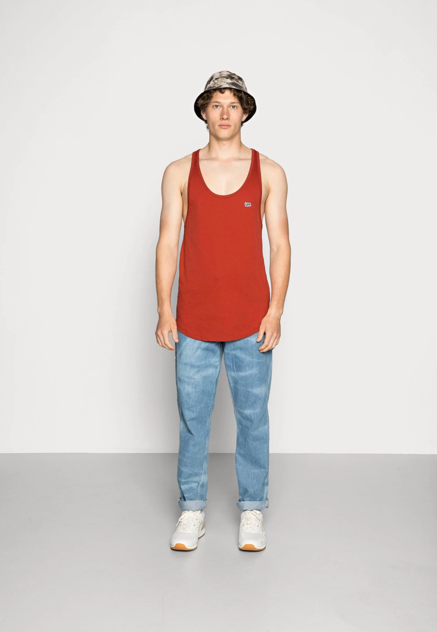 Lee Loose Tank - Top - Burnt Henna - Image 2