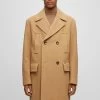 Boss H-Cam-Db-234 - Classic Coat - Beige