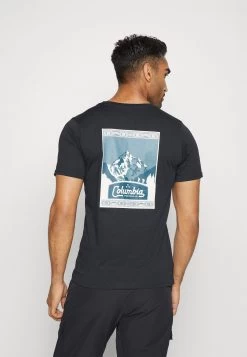 Columbia Seasonal Logo Tee - Print T-Shirt - Black