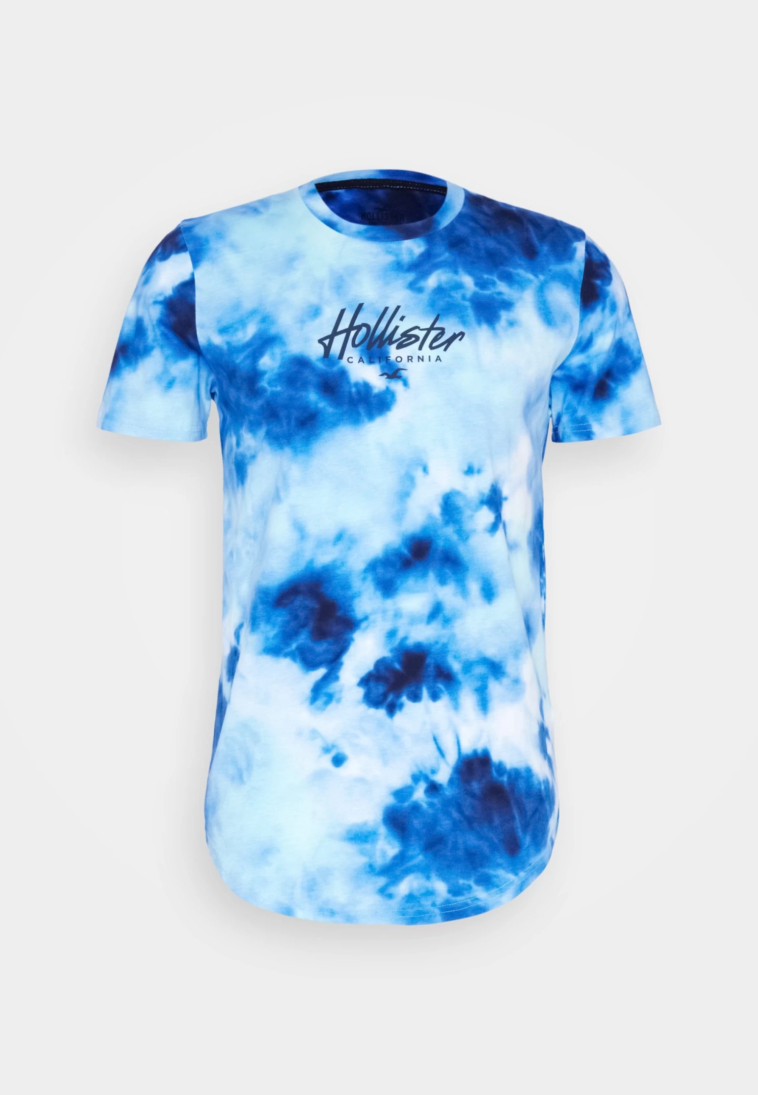 Hollister Co. Print T-Shirt - Blue Wash - Image 5