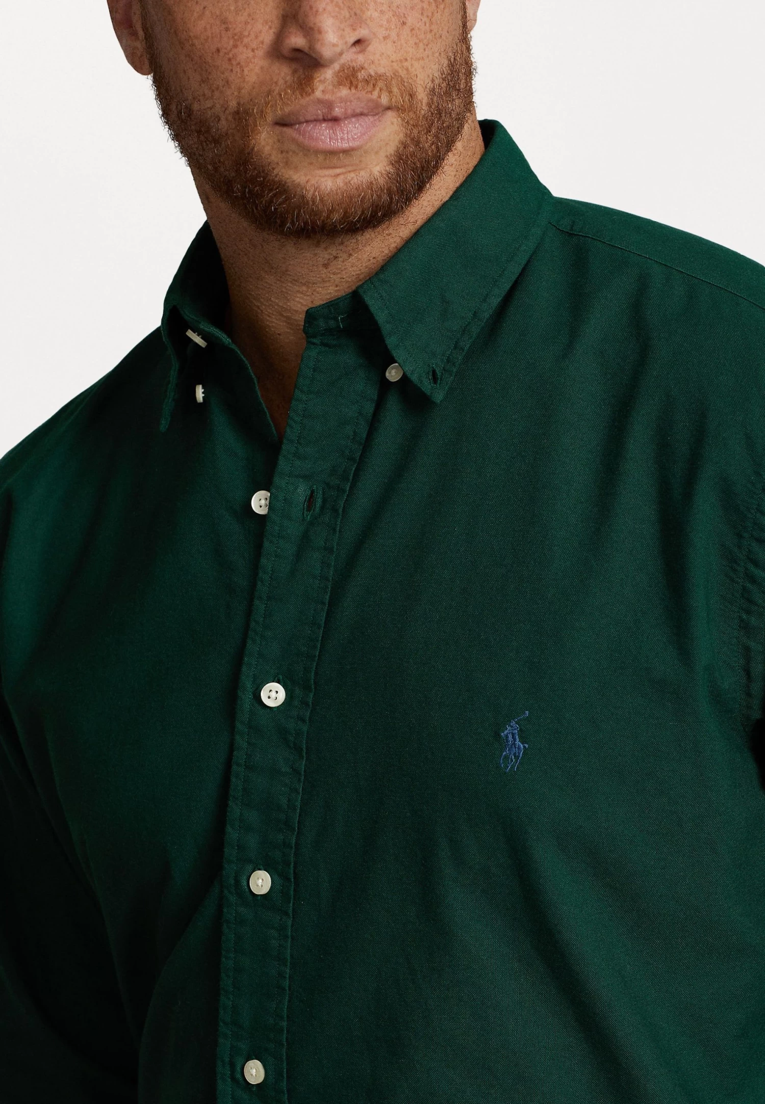 Long Sleeve Sport Shirt - Shirt - Hunt Club Green - Image 4