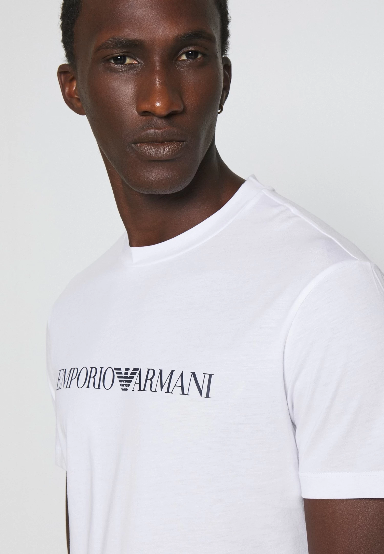 Emporio Armani Print T-Shirt - Bianco - Image 5