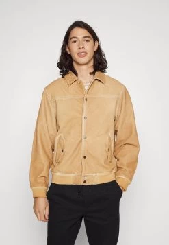 Coach Overdye - Leather Jacket - Beige