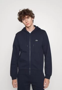 Lacoste Unisex - Zip-Up Sweatshirt - Marine
