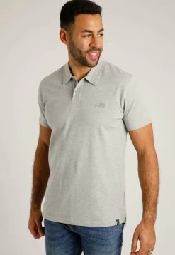 Jetstream Wood - Polo Shirt - Grey Marl