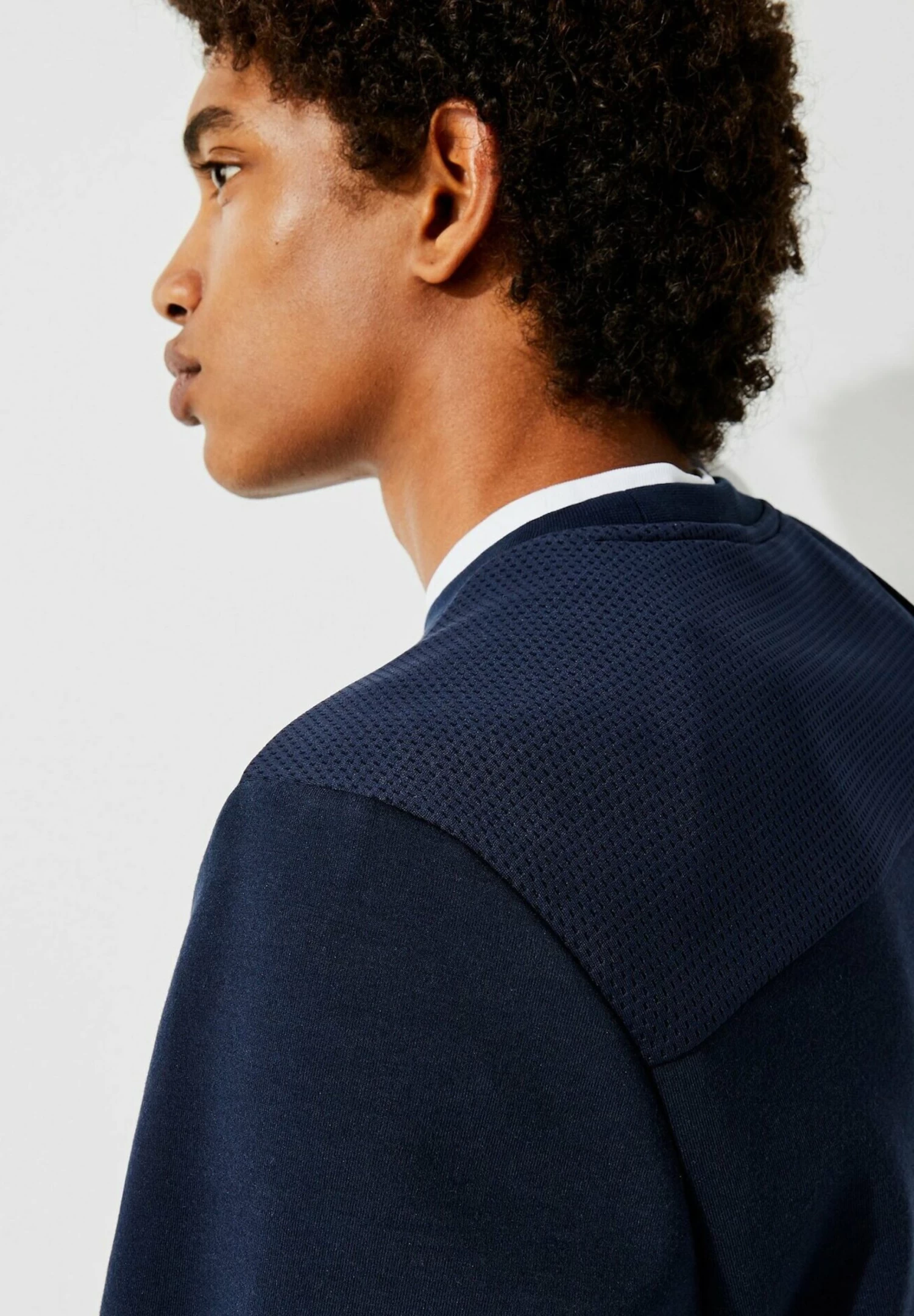 Lacoste Sport Sweatshirt - Bleu Marine / Bleu Marine - Image 4