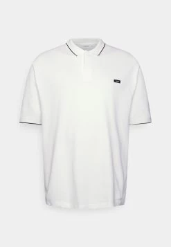 Calvin Klein Tipping- Polo Shirt - Bright White