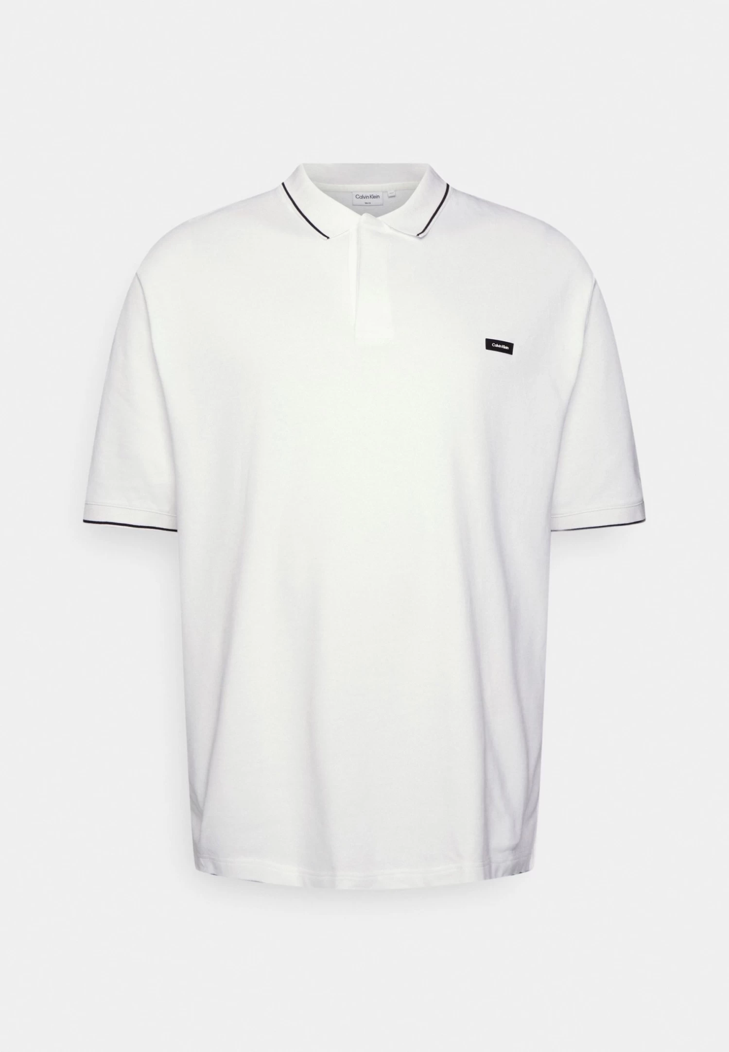 Calvin Klein Tipping- Polo Shirt - Bright White