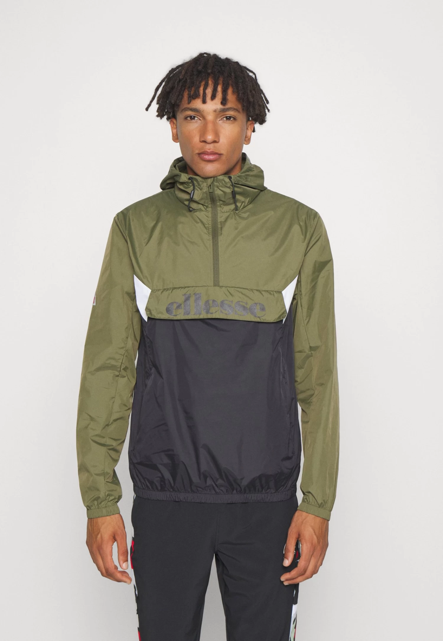 Ellesse Brando Jacket - Windbreaker - Khaki/Black