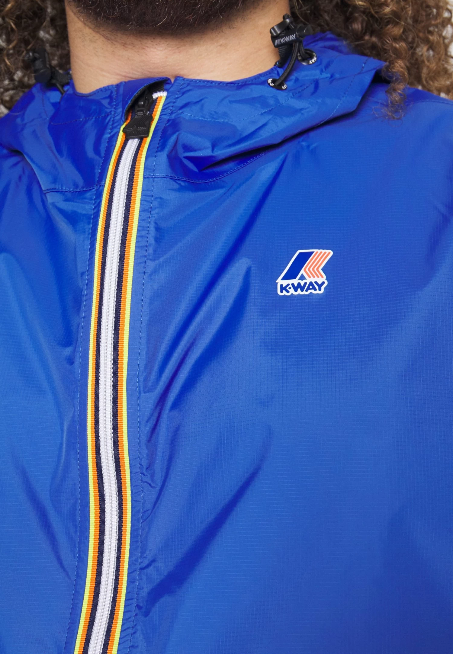 K-Way Plus Le Vrai Claude Unisex - Short Coat - Blue Royal - Image 8