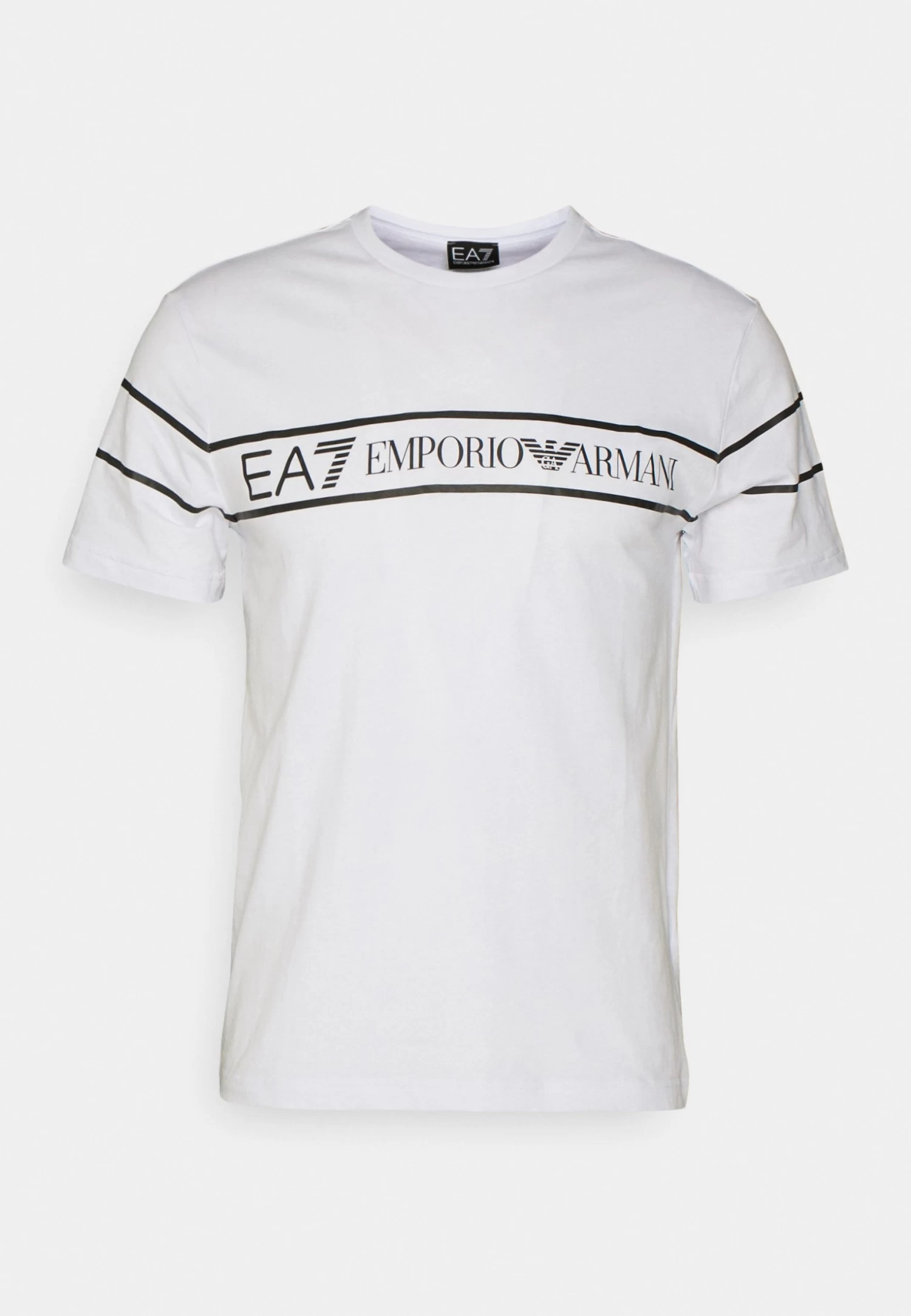 EA7 Emporio Armani Train- Print T-Shirt - White - Image 4