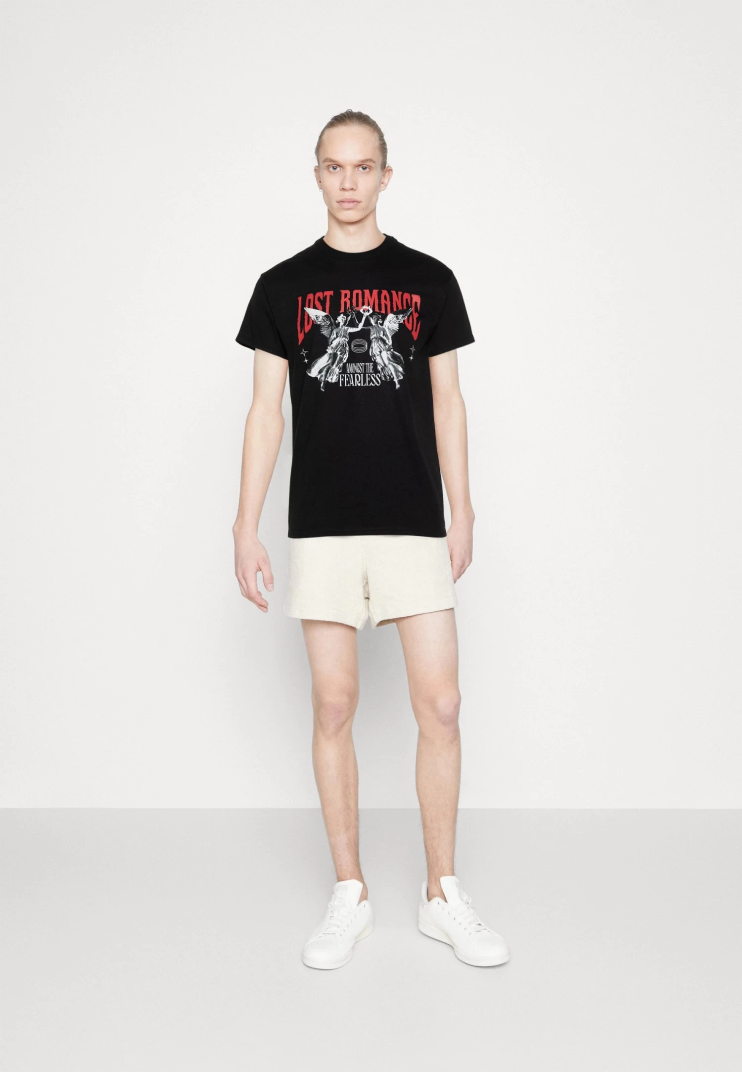 Fearless Tee Unisex - Print T-Shirt - Black - Image 2