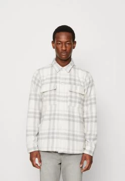 Hollister Co. Cozy Brushed Overshirt- Summer Jacket - White