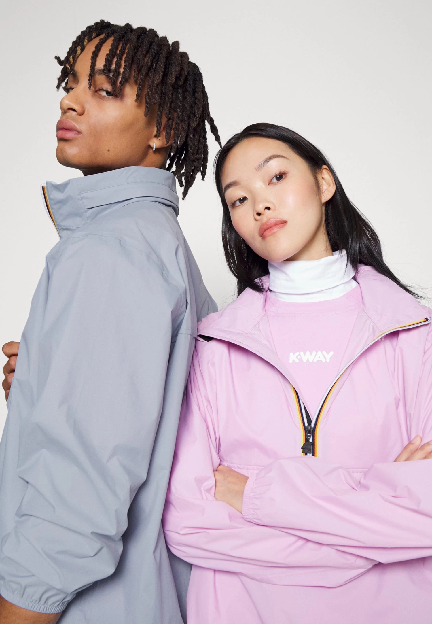 K-Way Exclusive Unisex Simel 3.0 - Windbreaker - Azure Blizzard - Image 5