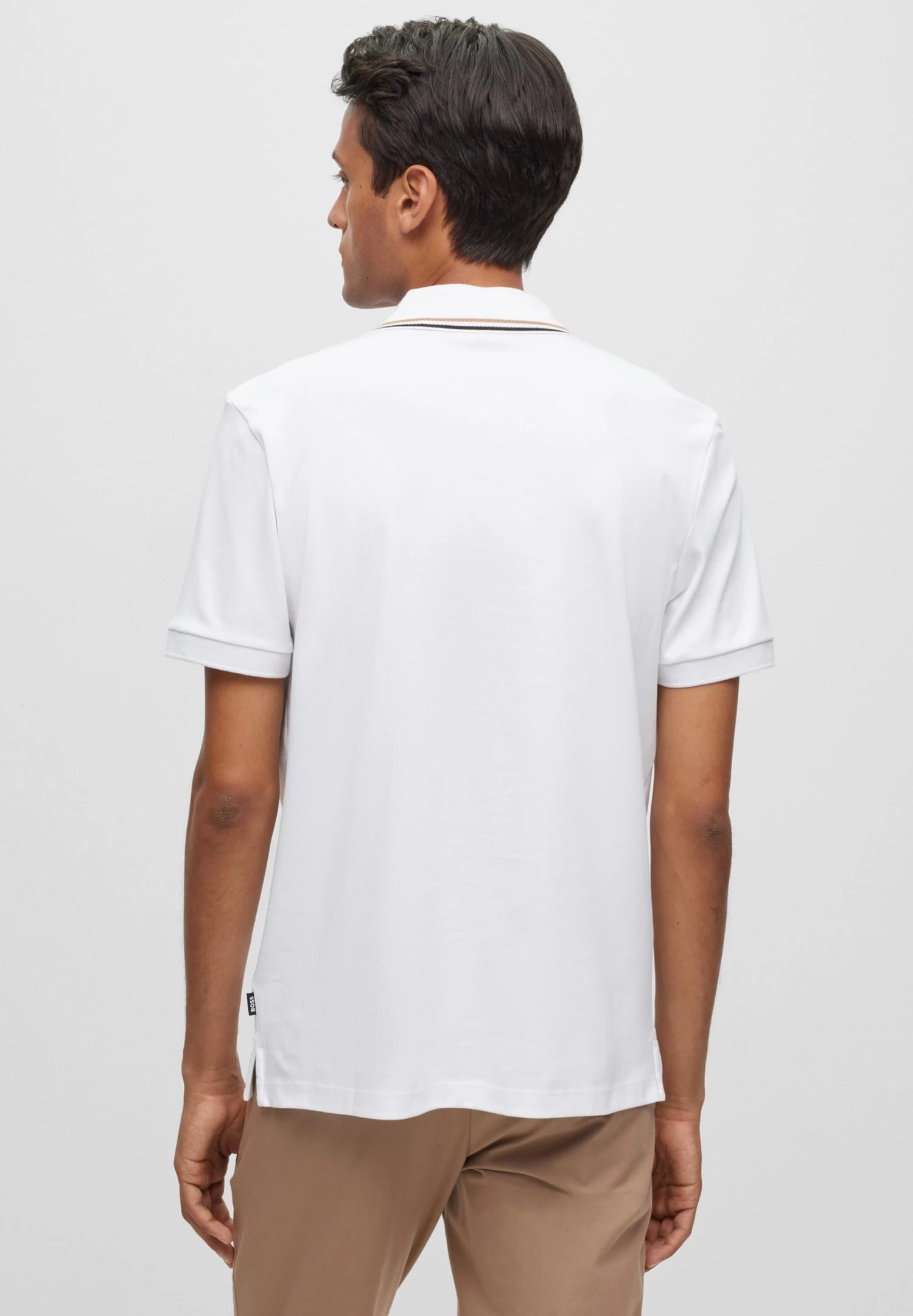 Boss Penrose 38 - Polo Shirt - White - Image 3