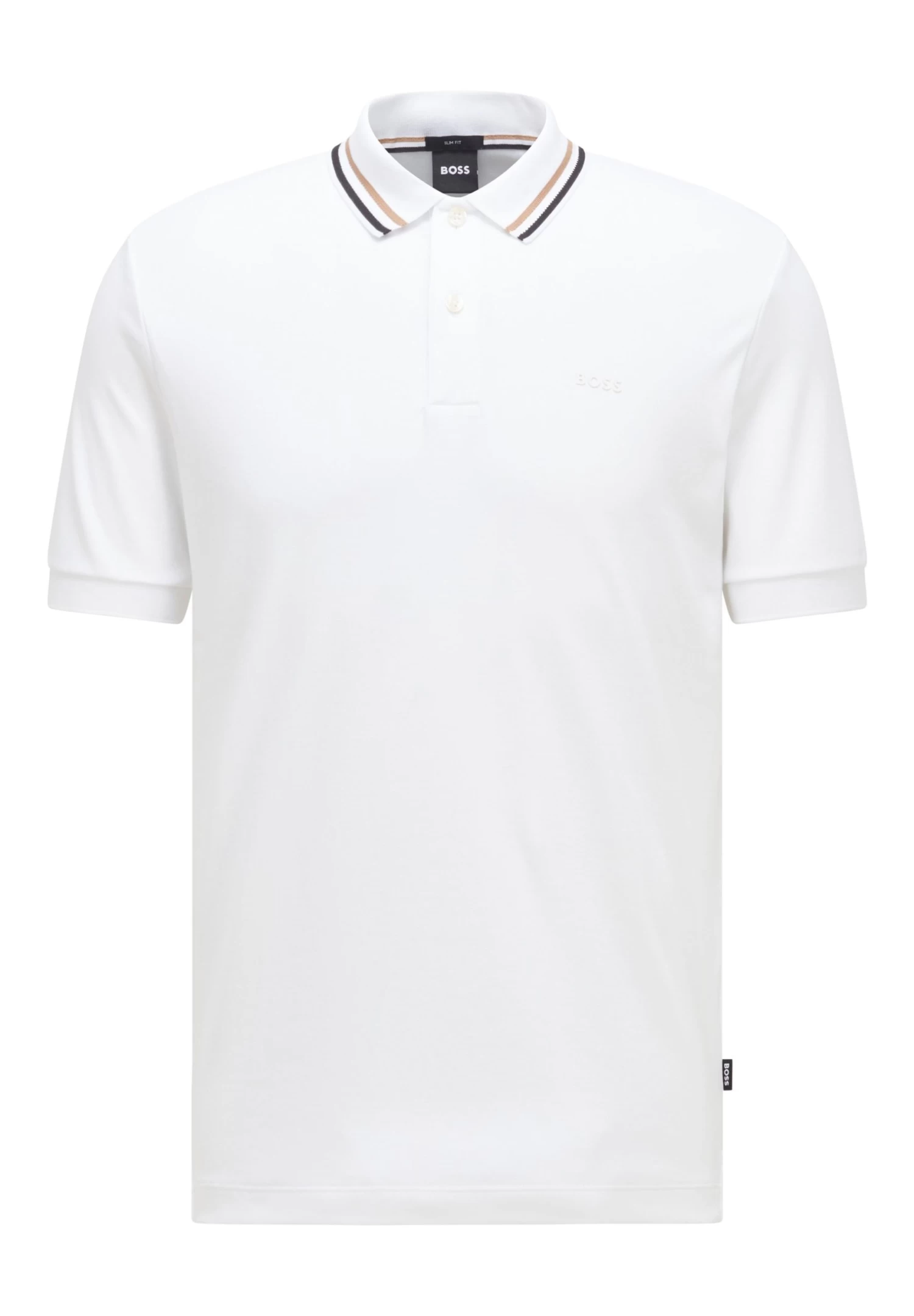 Boss Penrose 38 - Polo Shirt - White - Image 5