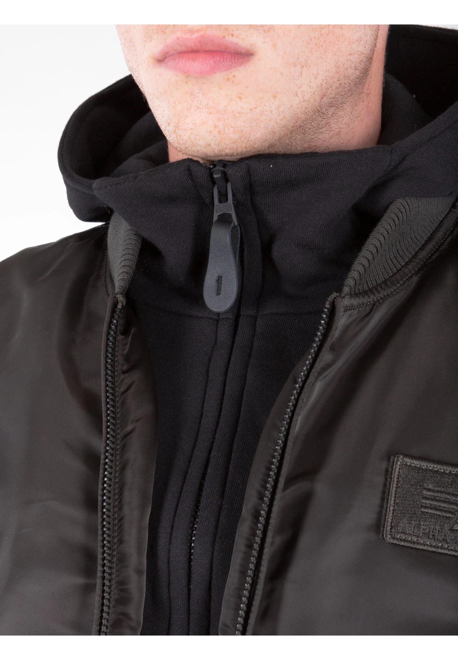 Alpha Industries Light Jacket - Black Olive - Image 6