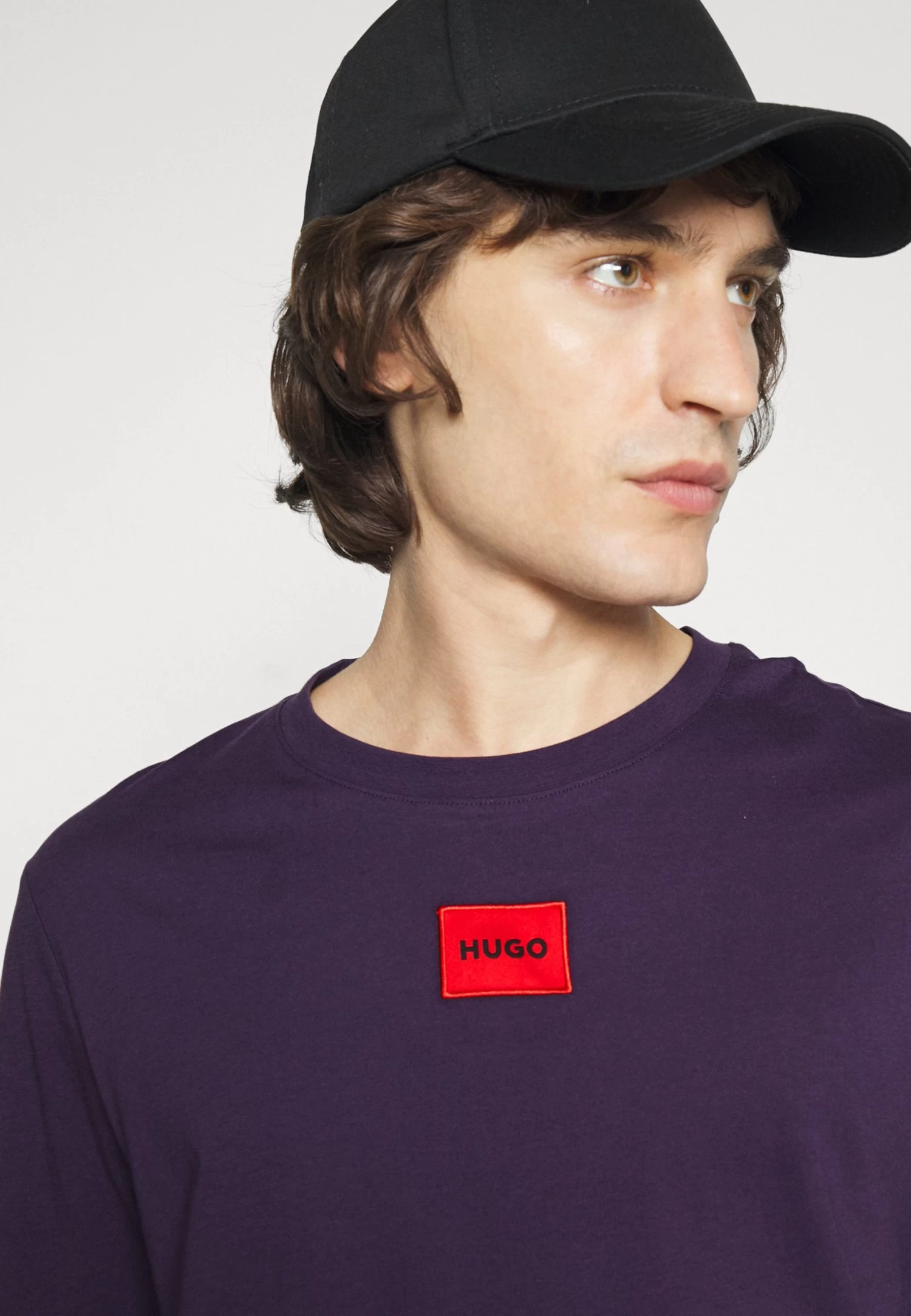 Hugo Diragolo - Long Sleeved Top - Dark Purple - Image 4